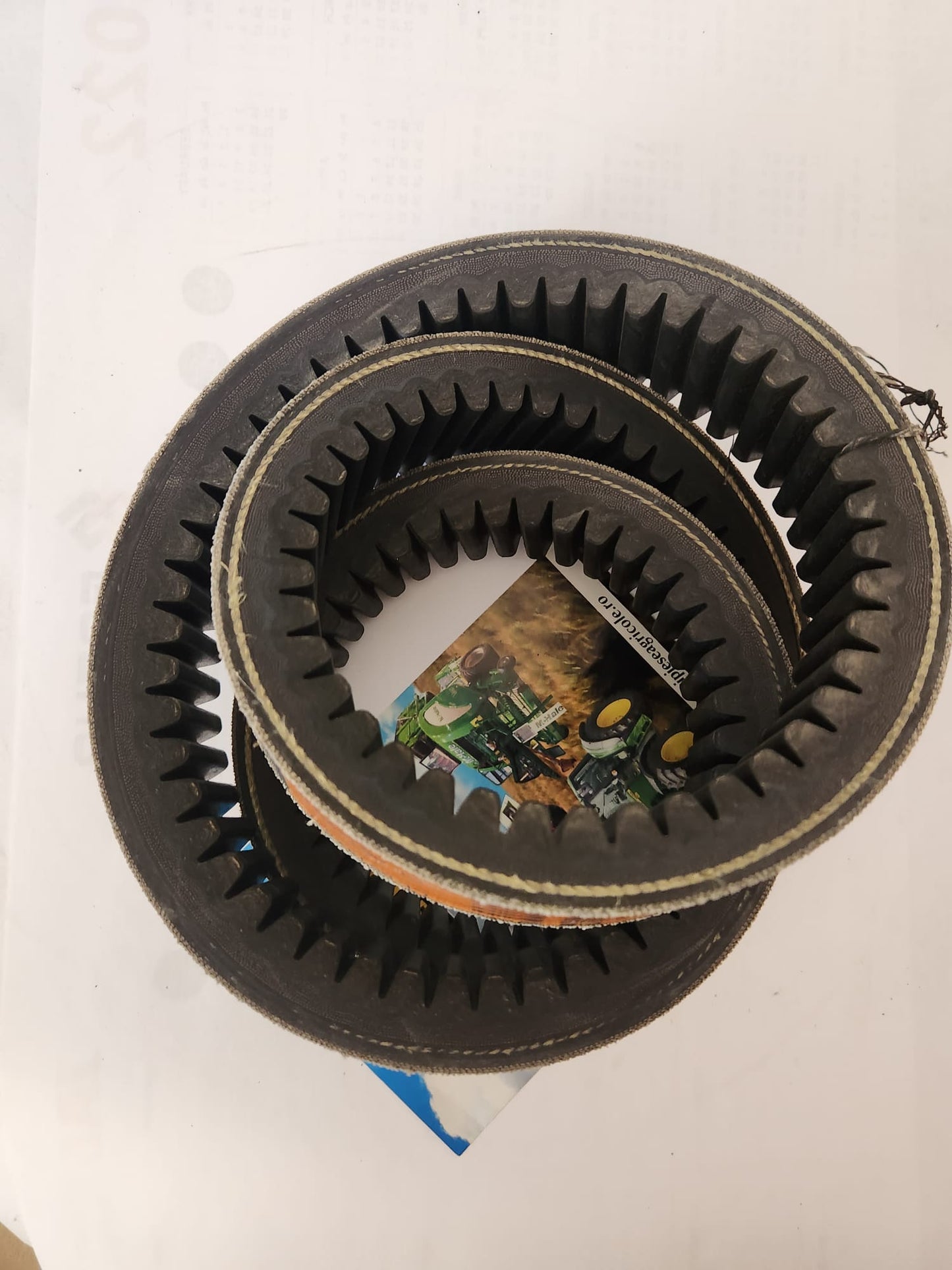 Curea tracțiune dințată Claas 661429 pentru combină