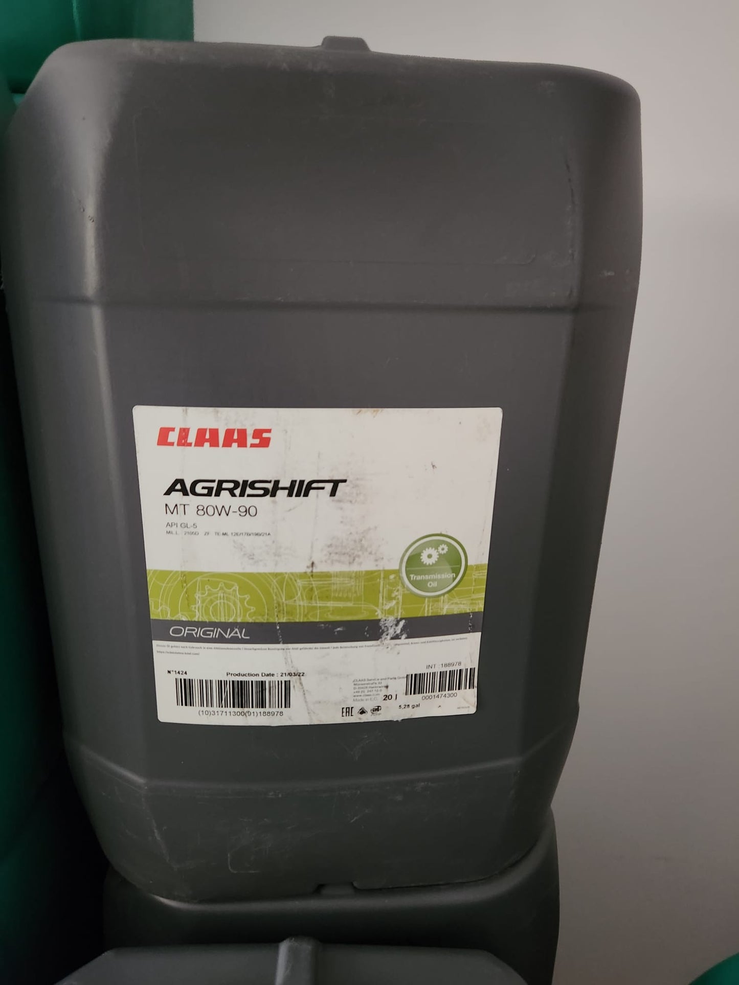 Ulei transmisie Claas Agrishift - 80W90