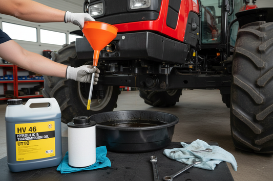 Cum să Înlocuiești Uleiul Hidraulic la Tractor: Ghid Complet 2025