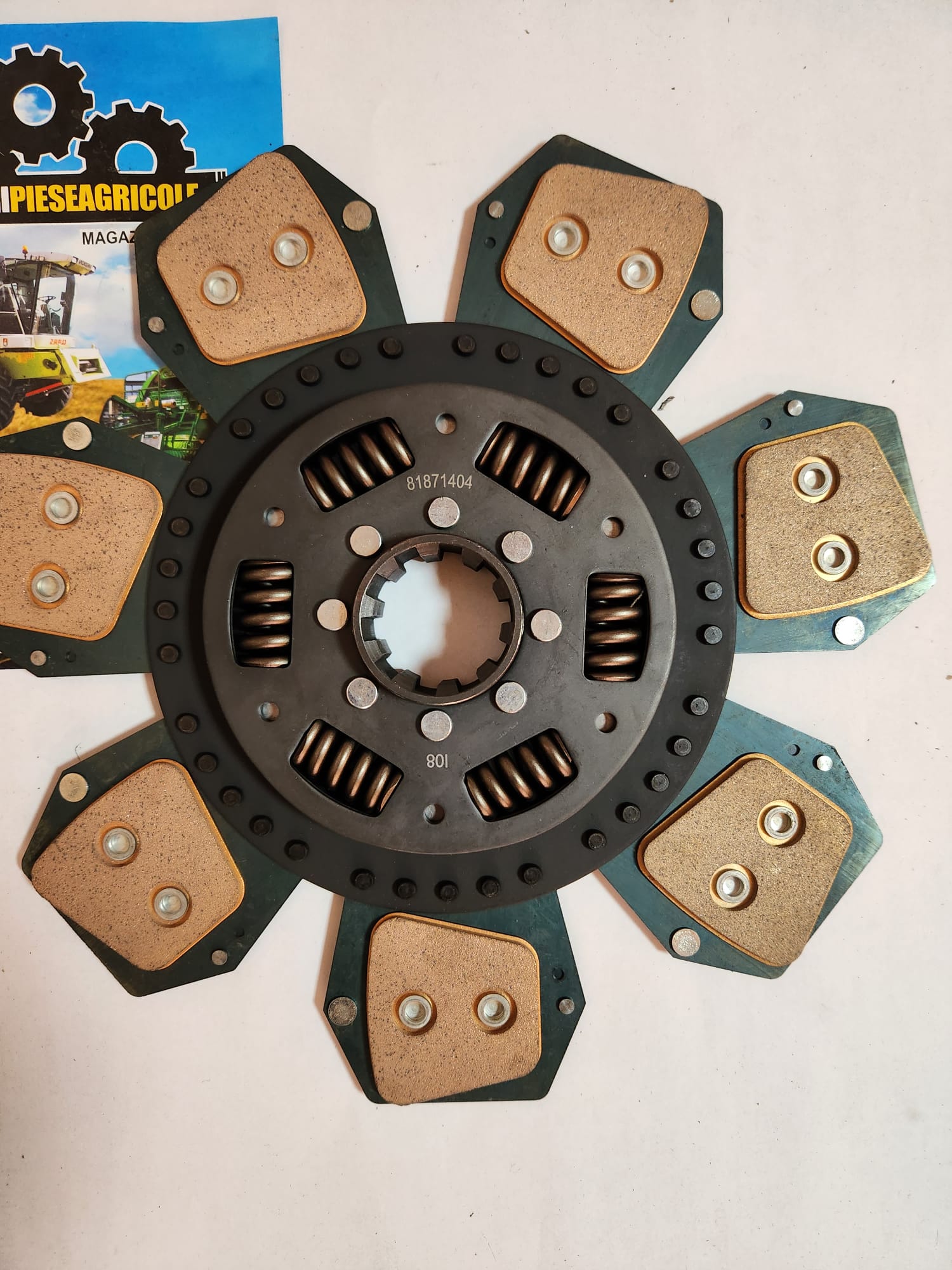 Disc ambreiaj tractor Ford - 81871404