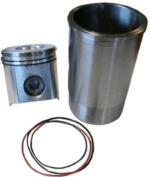 Set motor John Deere RE18697 - piston Ø106.5mm, segmenți, cămașă