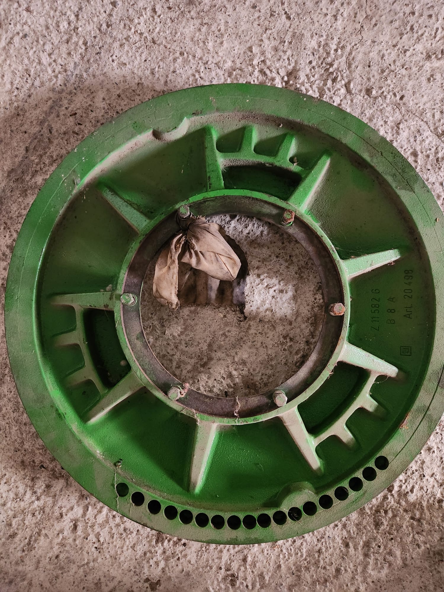 Disc variator vant combina John Deere - Z11582