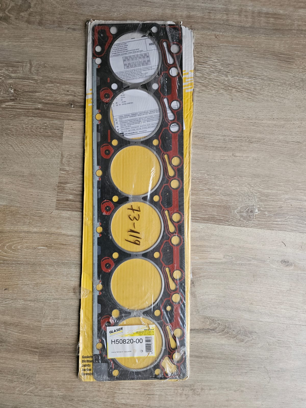 Garnitura chiuloasa tractor Case - J283335